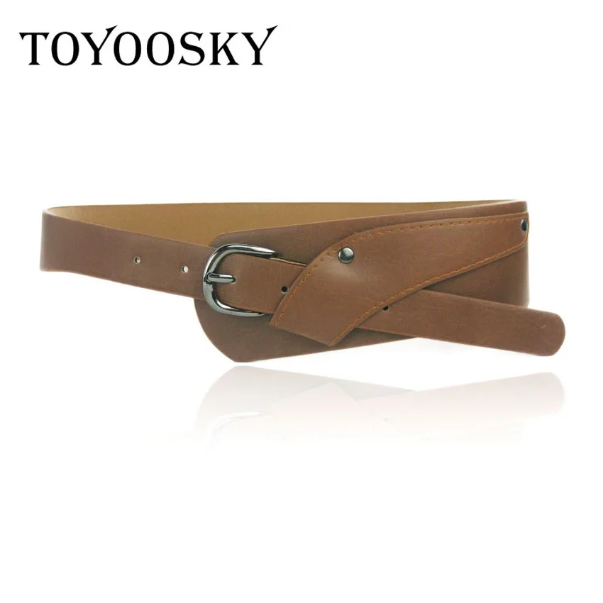 Toyoosky 2017 женщин Cummerbunds матч корейской моды смешанных талии партия неправильной