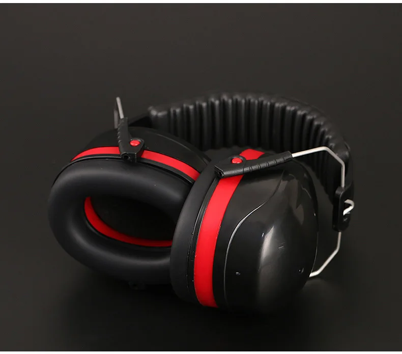 Alta qualidade anti-ruído ajustável cabeça earmuff SNR-35dB