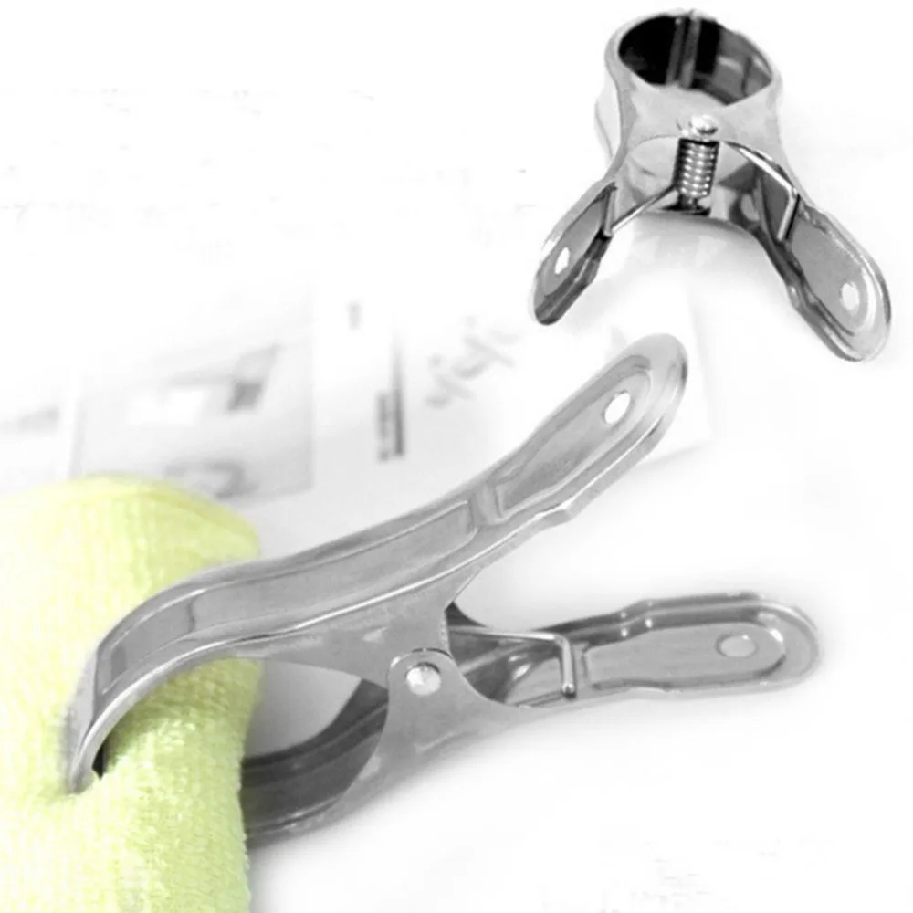 2018 New 1 pc 11 cm high quality Stainless Steel Clothes Pegs Hanging