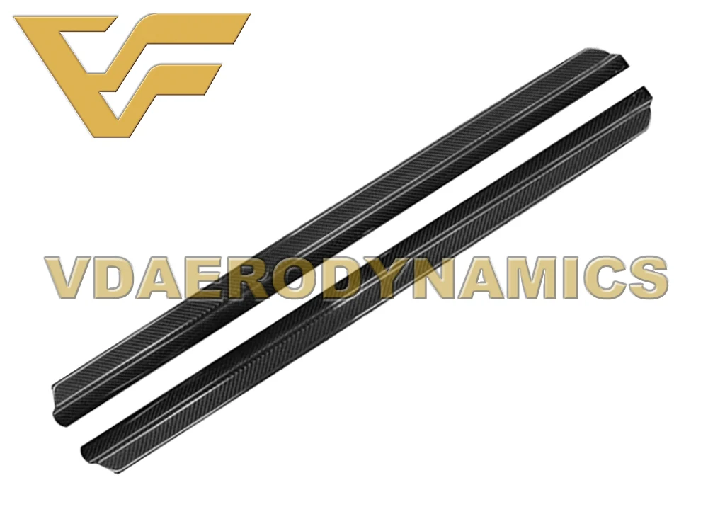 99-02 Silvia S15 поверхность из углеродного волокна дверные пороги пара