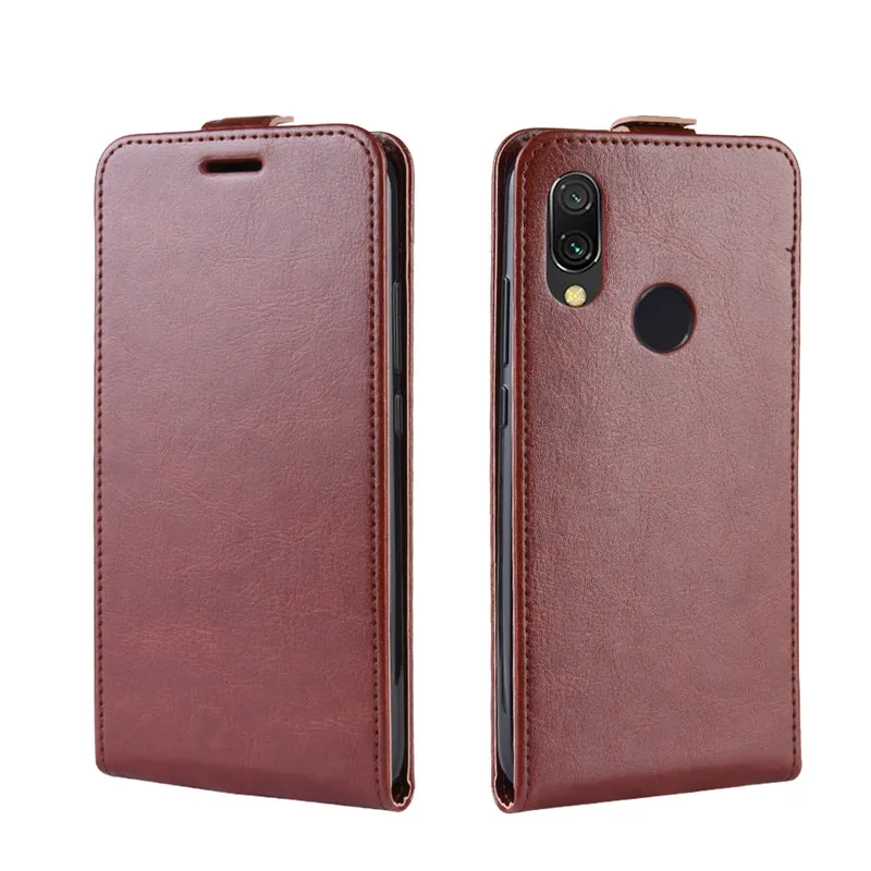 

Thouport PU Leather Case For Xiaomi Redmi 7A Cases Cover Retro UP Down Protector For Xiaomi Redmi 7A Filp Case + Silicone Inside