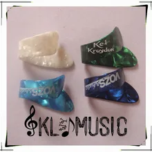 Медиаторы для большого пальца Giutar Plectrums целлулоидный материал гитары Запчасти и аксессуары/Высокое качество