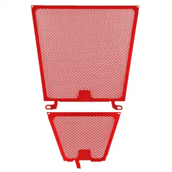 

For Aprili RSV4 09-14 Aluminum Radiator Guard And Oil Guard Red