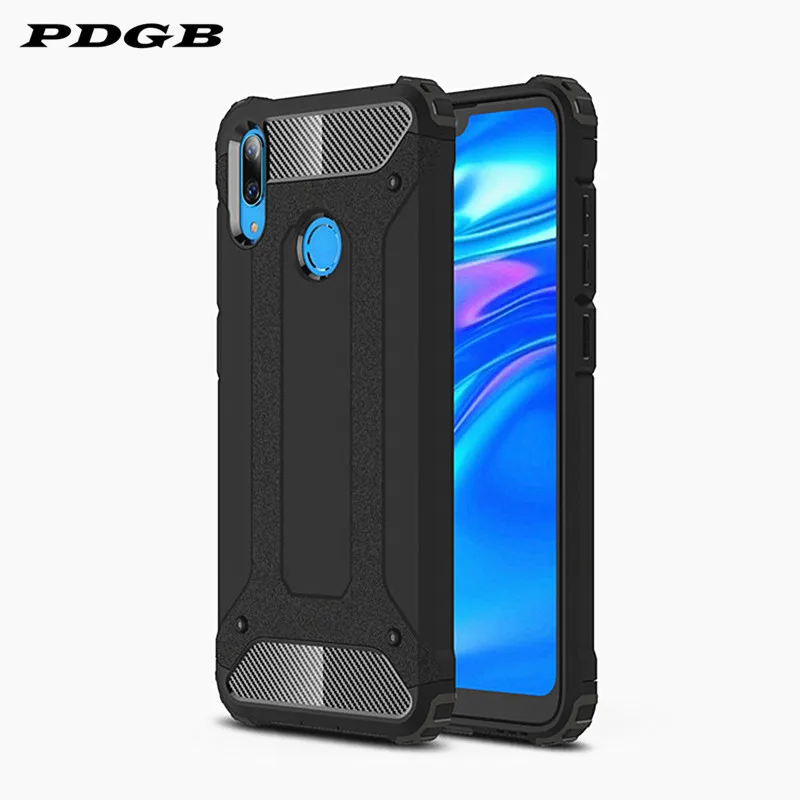 

PDGB Tough Case For Huawei Honor 10 Lite 8X 8C 8A 8S V20 10i 20i 20 Pro Y5 Y6 Y7 2019 P Smart Armor Protective Cover Shell