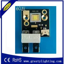 dhl SSD90 60 Вт светодиодные движущиеся светодиодные лампы 6500 k 3000 люмен светодиодный луч