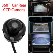 360 градусов регулируемое сверление CCD HD Автомобильная камера заднего вида спереди/сбоку/сзади камера ночного видения заподлицо Водонепроницаемая камера