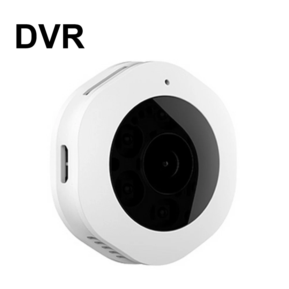 DVR/wifi микро камера версия H6 1080P HD мини беспроводная Охота наружное Обнаружение движения ночного видения маленькая домашняя камера видео - Цвет: White-DVR