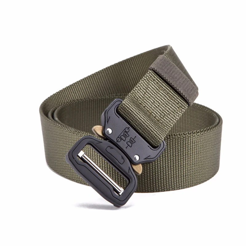 

Outdoor Sport Military Army Combat Training Belt Waistband Adjustable Heavy Duty Tactical Belt 125cm