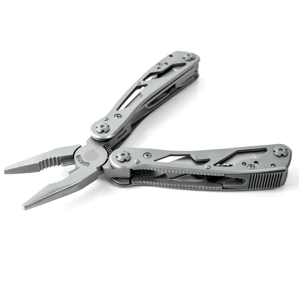 

Portable multi-function folding pliers pocket pliers screwdriver Stainless steel folding knife keychain Outdoor mini Ganzo Multi