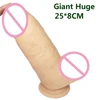 AMABOOM 25*8CM Huge Thick Realistic Anal Dildo with Suction Cup Super Big Dick Dong Giant Penis Adult Sex Toys For Women 1