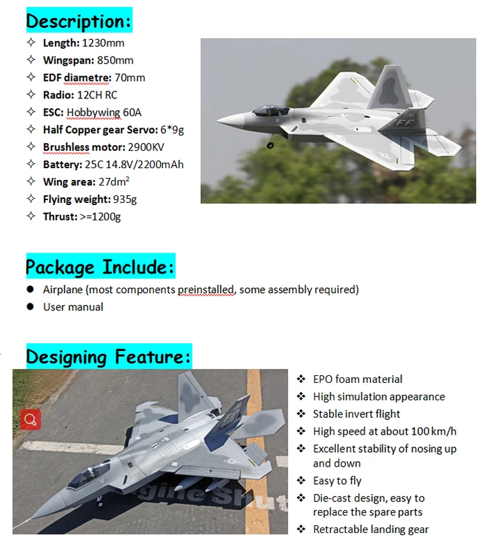 70F22 Description