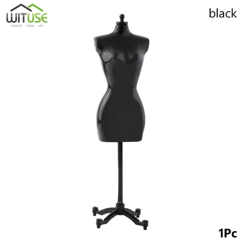 

WITUSE 4Pcs/lot Doll Accessories Display Holder Dress Clothes Clothing Gown Garment Mannequin Model Stand For Dress Doll DIY 4x