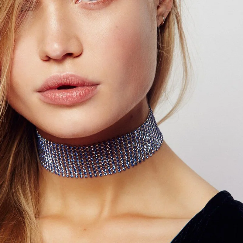 high neck choker necklace