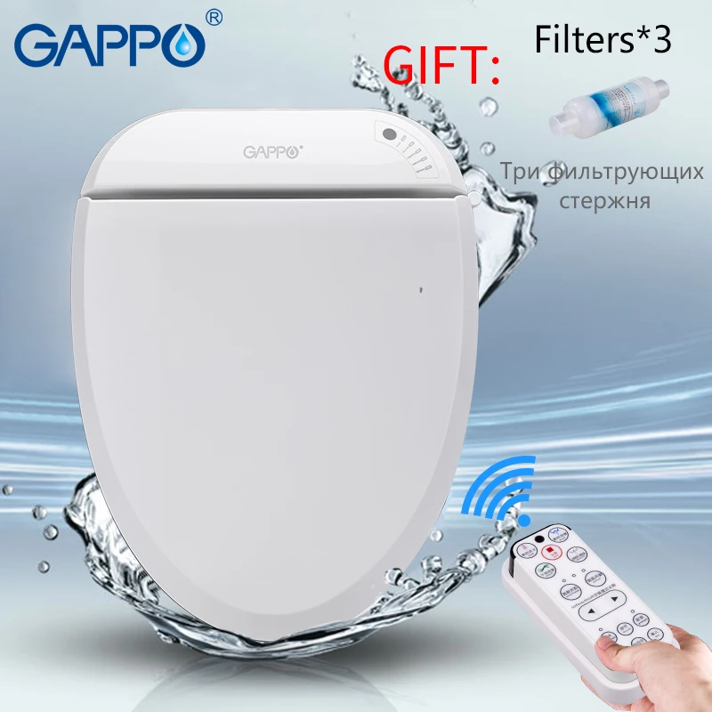 

GAPPO Toilet Seats Smart Bidet Toilet Seats Intelligent clean toilet cover Elongated Bidet Lid Cover Heated sits