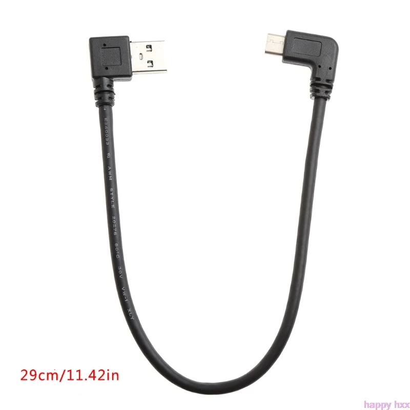 

USB 3.0 Type A To USB3.1 Type C Left/Right Angle 90 Degree Male To Male Adapter Cable Extension Cord For Smartphone Tablet PC
