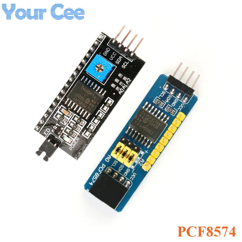 PCF8574 PCF8574T I/O I2C IIC порт Интерфейс Расширенный модуль LCD 1602 2004 адаптер пластина для