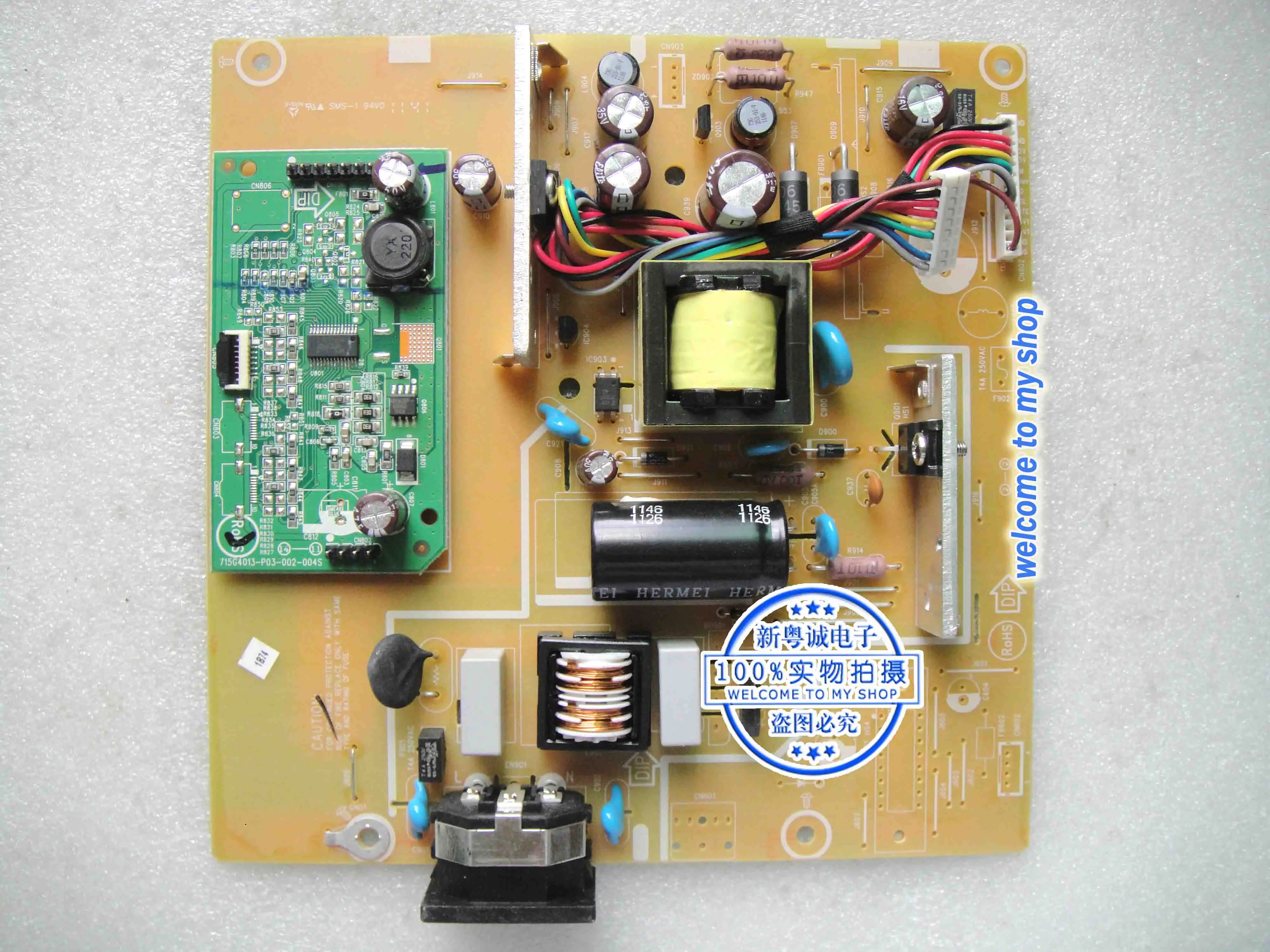 VA2333 LED плата питания VX2336S 715G2824 P02 010 001S 6 pin|board|board board |