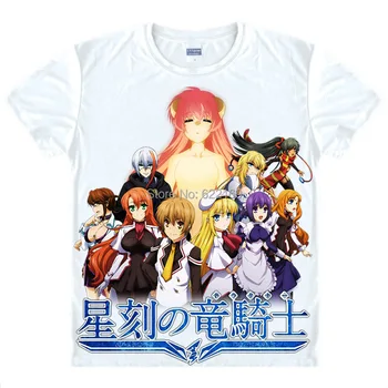 

2015 Dragonar Academy Eco T Shirt Cosplay Costumes Men's Japanese Famous Anime T-shirt Unique Gift Camisetas Masculina