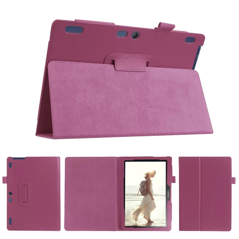 

For Lenovo Tab 2 A10-70F/L A10-30 X30F/M Tab 3 X70 X70F X70M Tab 10 TB-X103F X103F Stand Flip Leather Protective Case Cover
