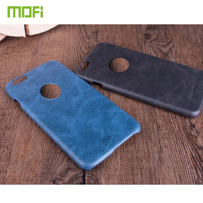 Koop MOFI voor iPhone 6 Plus 6 s Plus 5.5 inch telefoon case voor apple lederen Oppervlak PC Beschermhoes Achterkant voor iphone 6 6 s covers