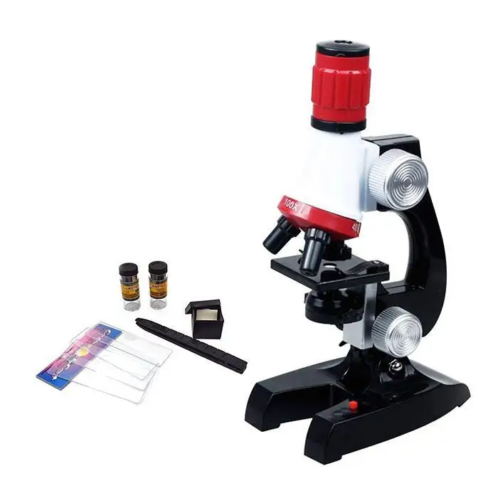 Набор микроскопов для детей, игрушки, научный эксперимент 1200X, Обучающие 0,6 кг игрушки, старше 3 лет