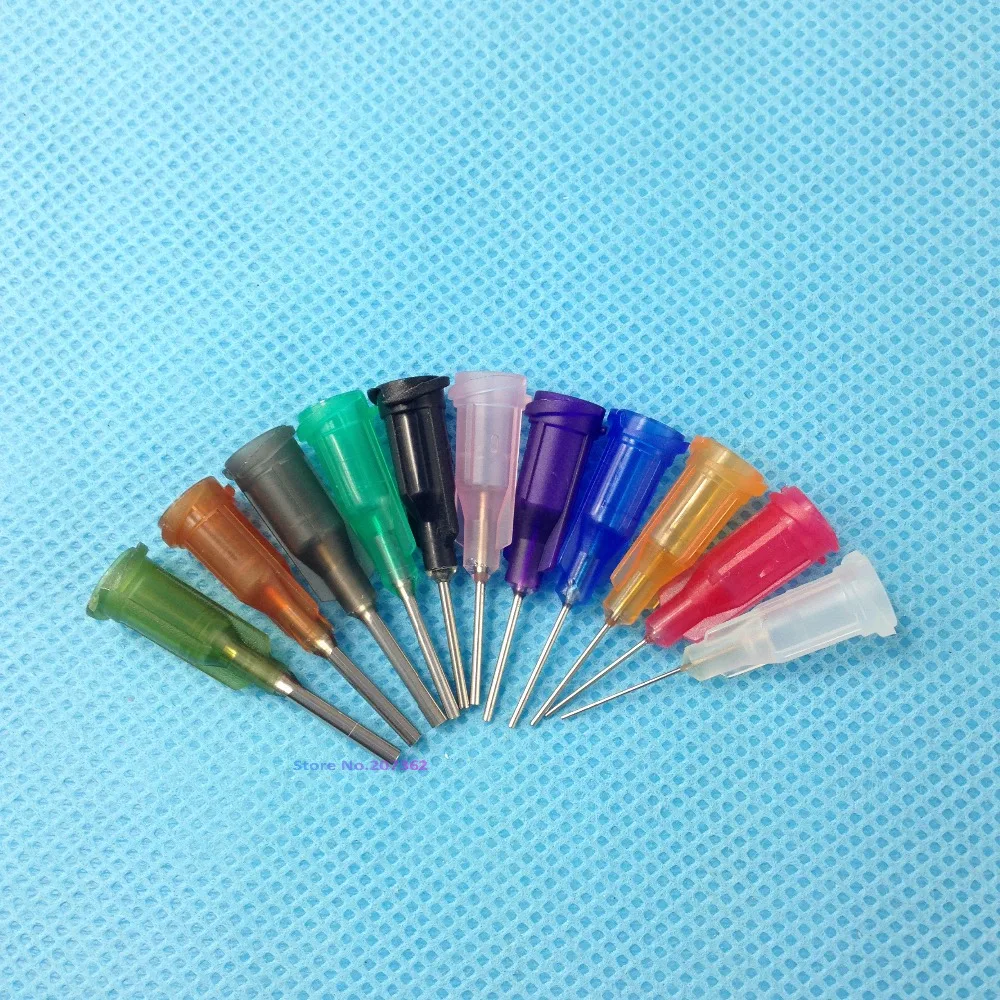 10,000PCS/LOT 1/2 inch Epoxy Precision Blunt Needle Dispense Tips 14g