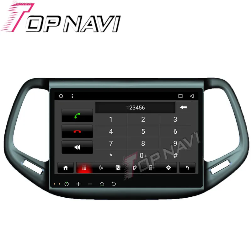 Авто Plug& Play плееры для JEEP Compass 10," Android Topnavi Автомобильный навигатор gps мультимедийные плееры поддержка зеркального соединения