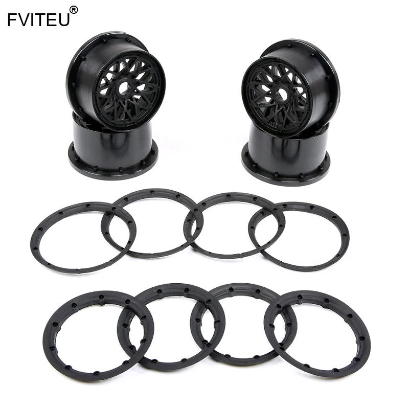 FVITEU пластиковое 5 поколение ретикулированный Ступица колеса kitsps 1/5 hpi rovan km baja 5b LT