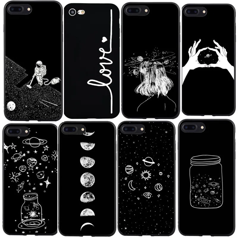 

Phone Case For iPhone 6 6s Luxury Cute Pattern Soft Silicon Cover Cases For iPhone 7 8 Plus X XS 6 6S 5S 5 SE Case Fundas Coque