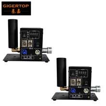 2 XLOT на одной стороне трубы Co2 машина Портативный оборудование для создания сценических эффектов качели ЖК-экран Jet адрес DMX установка Мощность внутрь или наружу