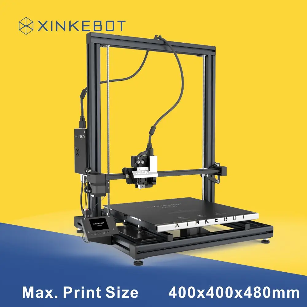 Large 3D Printer Build Area 400 400 480mm High Accuracy Printing Xinkebot ORCA2 Cygnus 3D Printer
