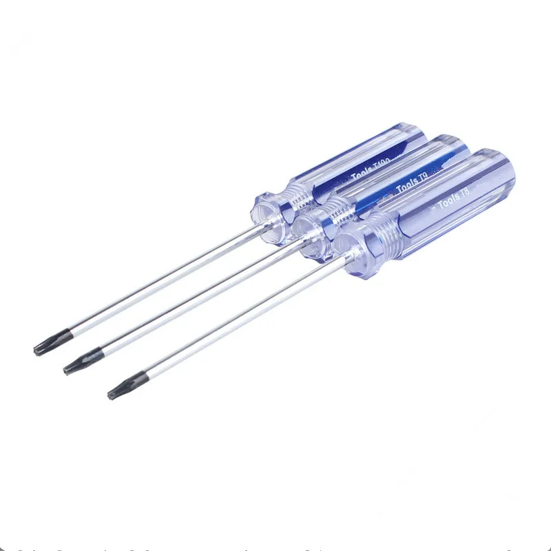 100pcs/lots Torx T8/T9/T10 Screw Driver Screwdriver for Xbox 360
