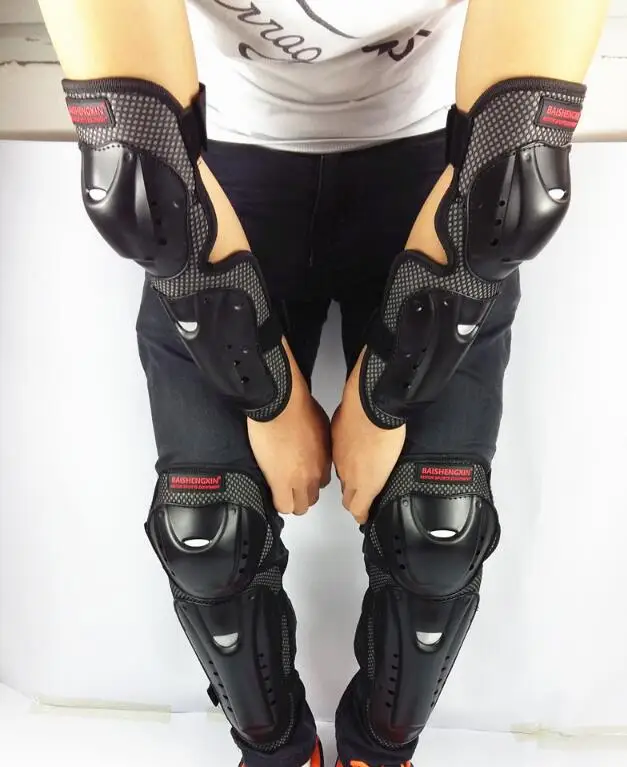 

New Riding knee SX032 bracelet motorcycle riding fall nature cold knee pads elbow four sets