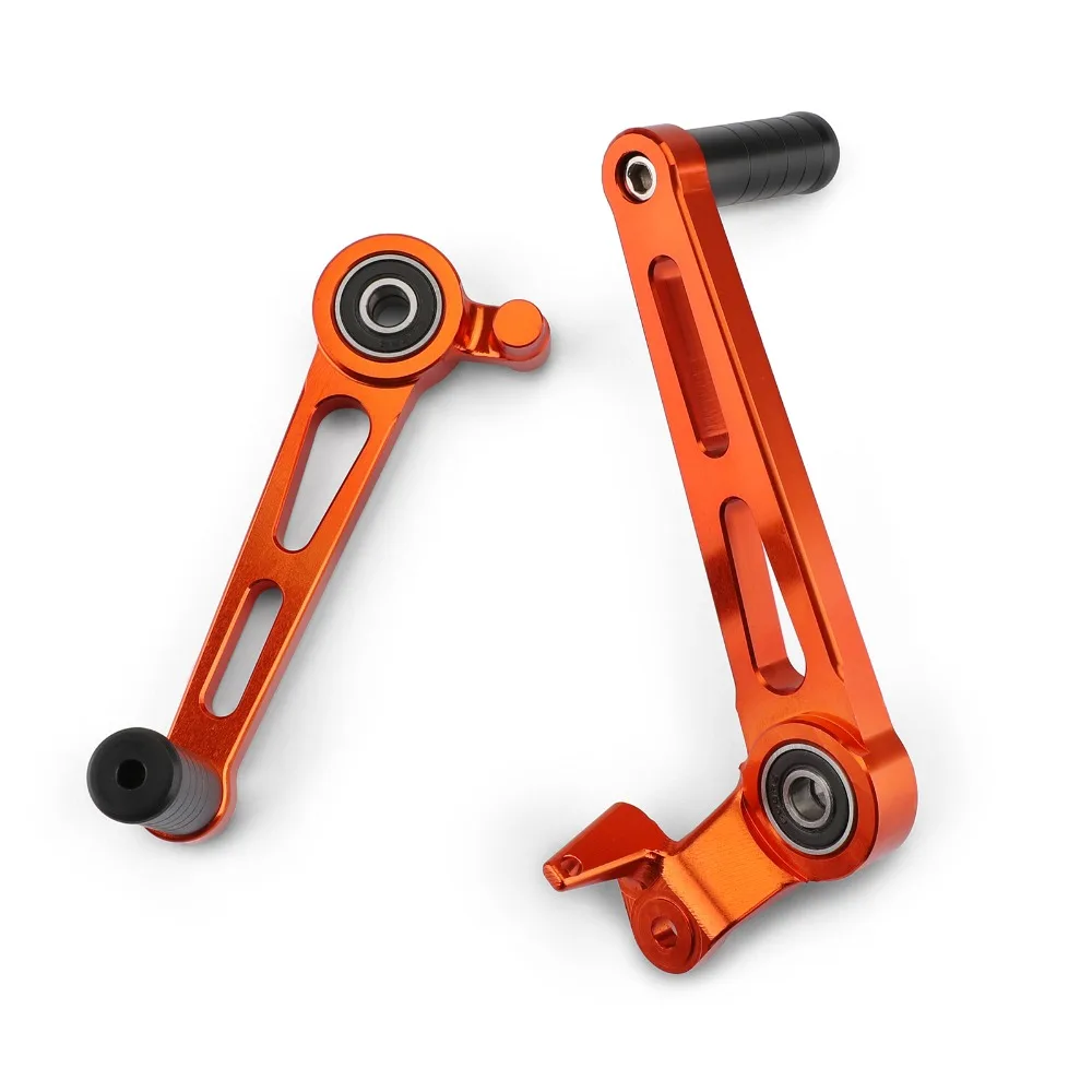 Areyourshop мотоцикл оранжевый ЧПУ Тормозной рычаг сцепления для KTM Duke 390- аксессуары для мотоциклов чехлы