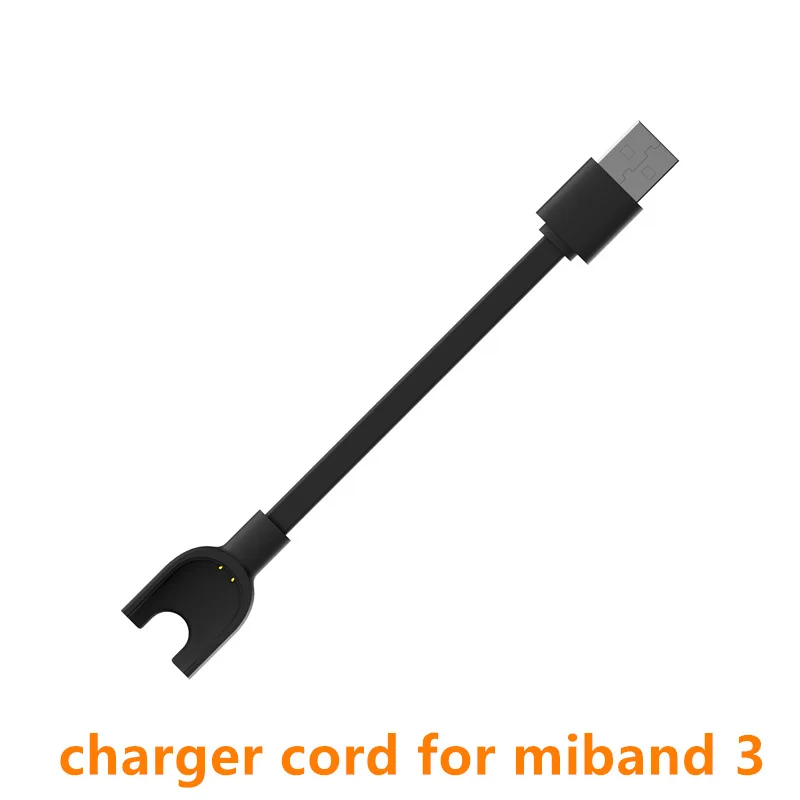 Xiaomi Mi ремешок 4 3 сменный зарядный Шнур usb зарядный кабель адаптер для Xiaomi Mi группа 4 3 фитнес умный Браслет - Цвет: miband 3 Cable