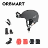 Orbmart-Kit de montaje frontal para casco, con ajuste, soporte adhesivo curvo, hebilla j-hook para Gopro Hero 4 3, Xiaomi Yi, cámara deportiva ► Foto 1/5