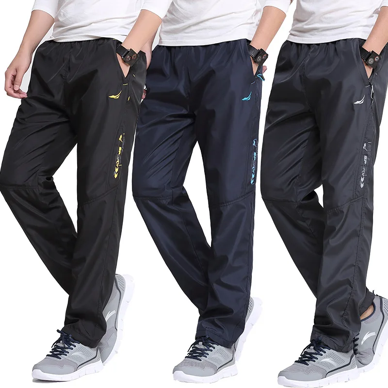 Мужские спортивные брюки прямые брюки тренировочные упражнения на открытом воздухе Молодежные однослойные 519