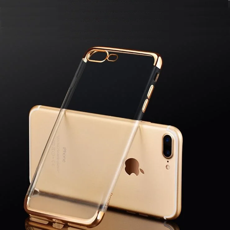 Чехол для iPhone 6 6s 7 8 Plus X XR XS Max Королевский роскошный стиль металлизированный позолоченный TPU силиконовый мягкий чехол для телефона s