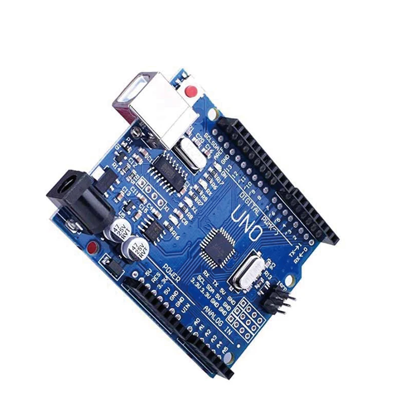 UNO R3 макетная плата ATmega328P CH340 CH340G для Arduino UNO R3 с прямым контактным разъемом