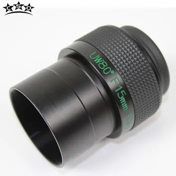 

CSO Hd Ultra Wide Angle Eyepiece 2" Interface F15MM Focal Length 80 Degree Viewing Angle Astronomical Telescope Accessories