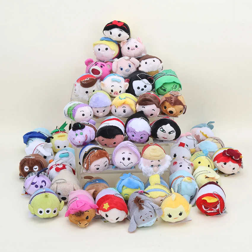 

7-9cm Plush keychain phone Cleaner Snow White and the Dwarfs Dolls Kawaii Cute Soft Pendant Toys