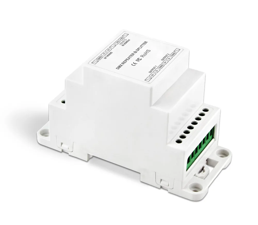 Усилитель сигнала на DIN рейку DMX512 с неправильной защитой проводки|Контролеры RGB| |