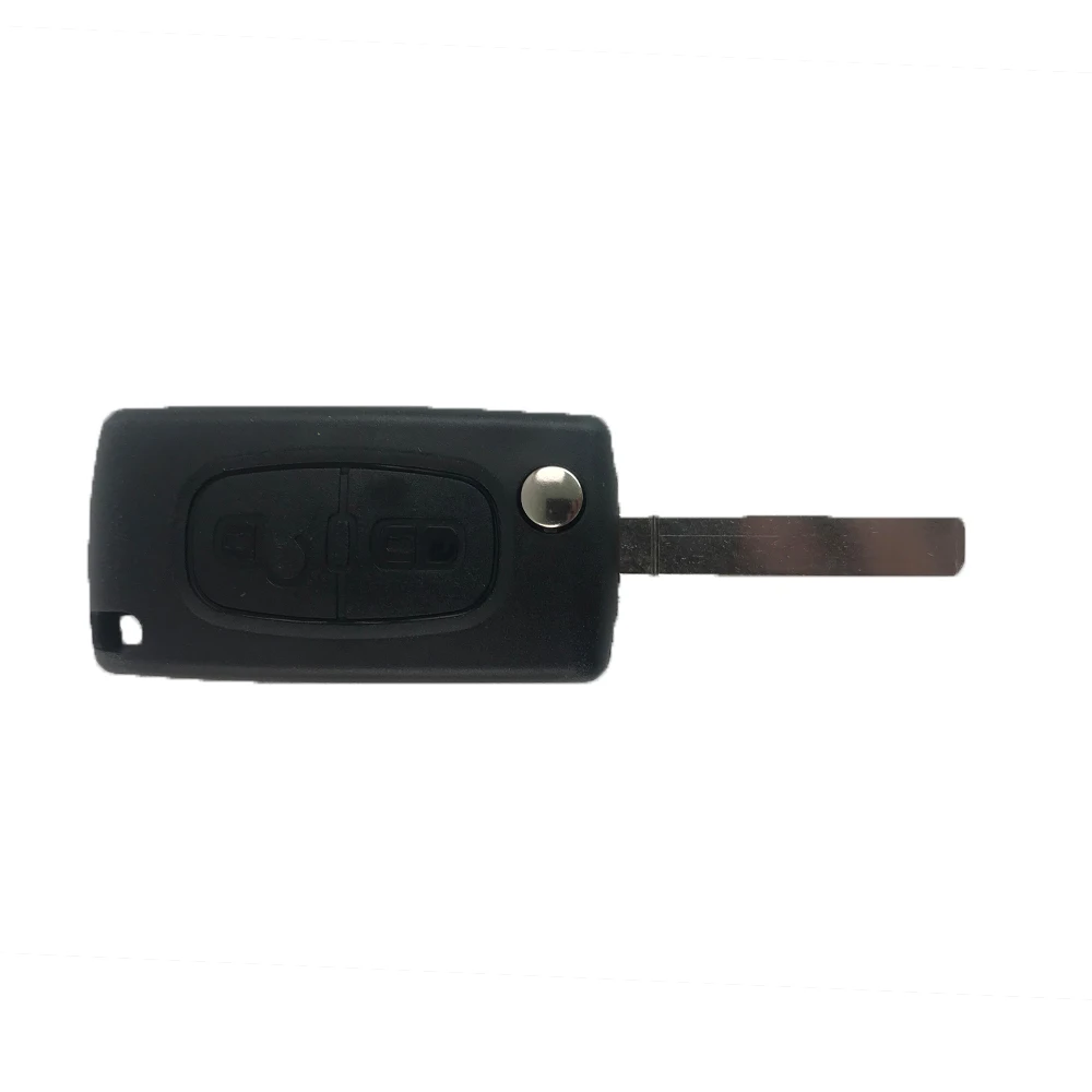 

2 Buttons Remote Key Fob Shell Case Replace Fits Citroen C2 C3 Picasso