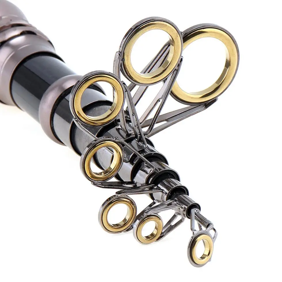 2.1 m تلسكوبي إغراء البحر الصيد رود كومبو مع 3000 الغزل المعدنية الصيد بكرة و مقبض الصيد معالجة حقيبة التخزين