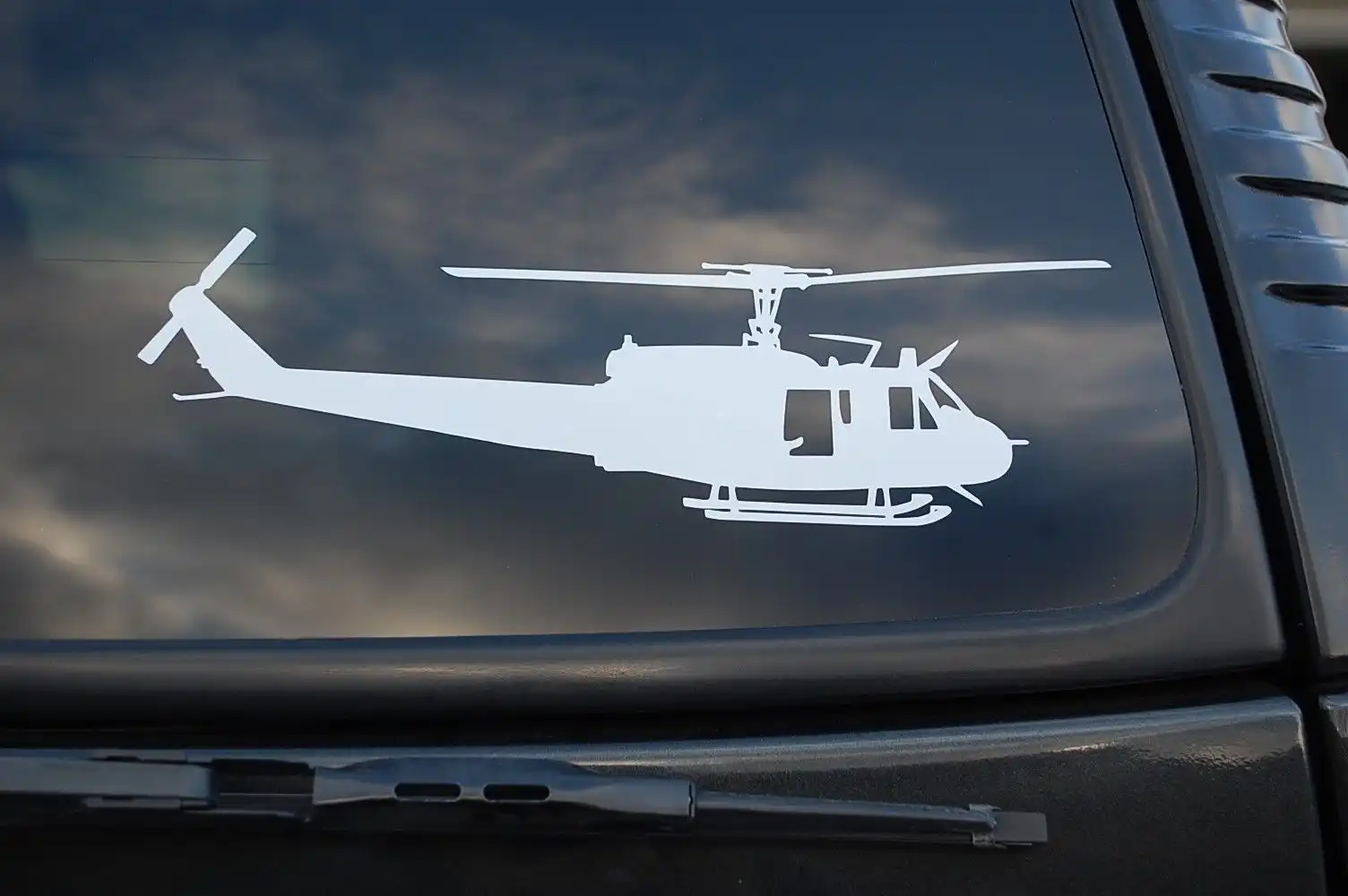25cm Helicóptero Hughes 300 Adesivos De Vinil Eurocopter decalques Carro Auto Laptop