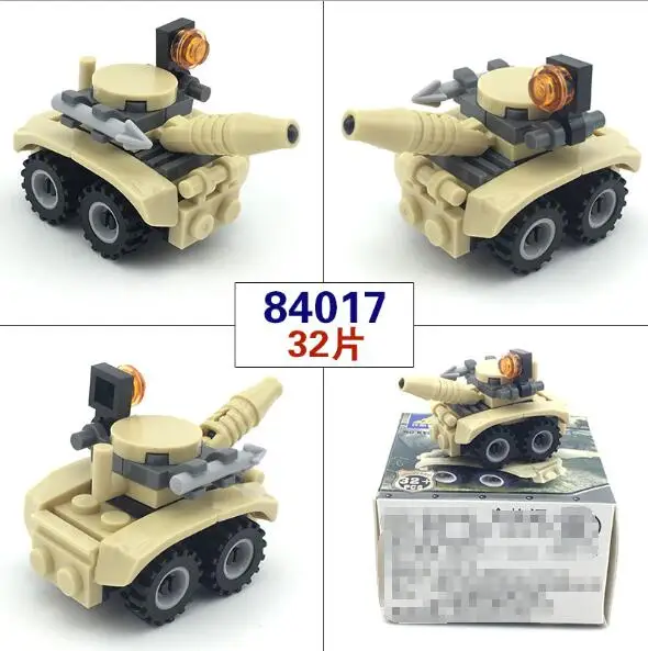 14 Style Mini Educational Building Blocks Toys DIY Bricks Assembled Compatible Car YH1262