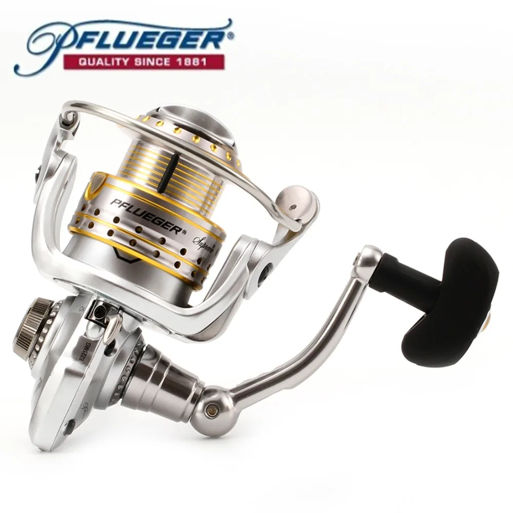 Катушка для спиннинга Close out Pflueger 8225MGX 5 2: 1 Передаточное отношение 9 + 1BB 6кг
