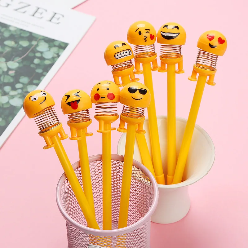 

4 Pcs/Set gel pen cute lapices tinta caneta kawaii lapices tinta material escolar trousse scolaire stylo stationery papelaria