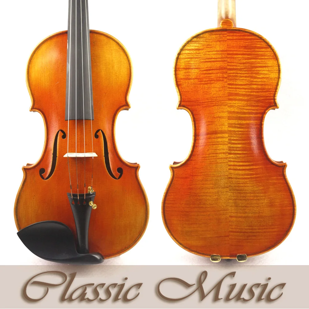 

Guarneri Del Gesu "Lord Wilton"1742 Copy,Master Level, No.2270. Handmade Oil Varnish,Carpathian Spruce wood,Warm Sound