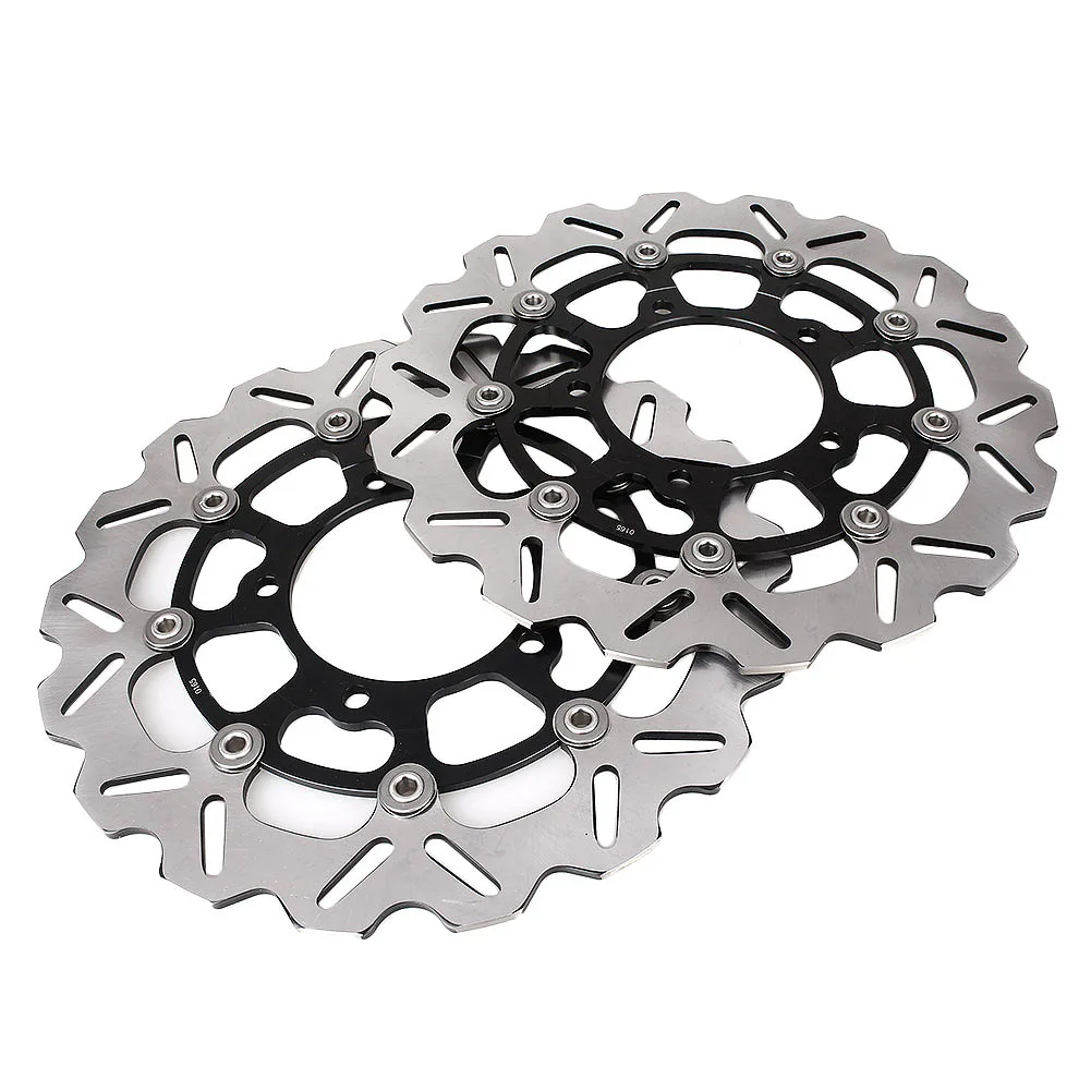Для Suzuki GSXR 600 750 2006-2007 K6& GSXR1000 2005-2008 K5 K7 Мотоцикл Передние Задние тормозные диски набор плавающих дисков 3 шт